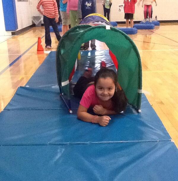 MaryPatCoughlin's tweet photo. Fitness Friday! Obstacle course fun! #d123kol http://t.co/LtK5faDQU3