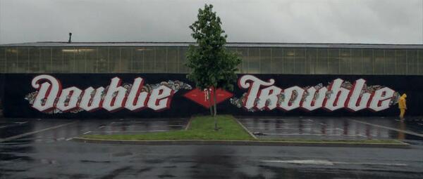 #GRAFFITI : DOUBLE TROUBLE <a href="/TyrsaMisu/">Tyrsa</a>
Video here : bit.ly/1ee1sVI l