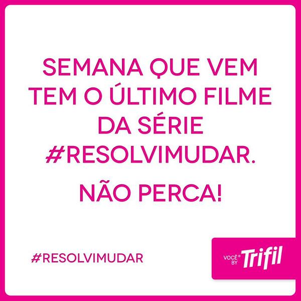 TrifilModa's tweet photo. E enquanto ele não estreia, que tal participar do #ResolviMudar e contar para a gente uma grande mudança sua? http://t.co/7U4gY1wPCv