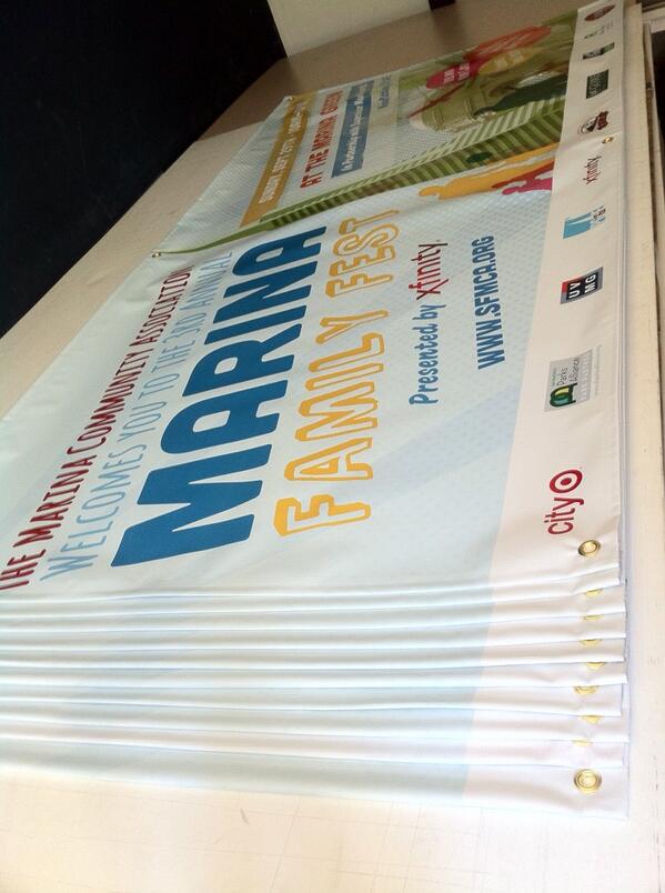 Specializing in wide formatting prints allcitycolor.com #banners #signs #BARTstrike #sf