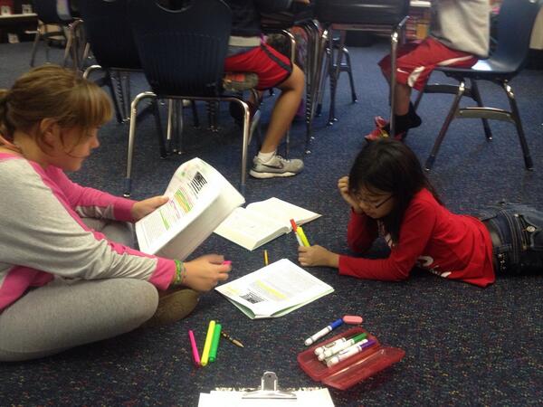 MissSmithOPE's tweet photo. Annotation helps us examine the text closely and critically! http://t.co/7Vs0jv1zbp