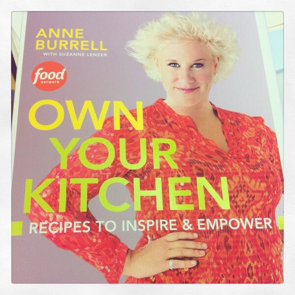 chefmarcmurphy's tweet photo. Congrats @chefanneburrell on your latest cookbook and thank you for the advanced copy! #newrelease #ownyourkitchen http://t.co/sUrtz0bMcE