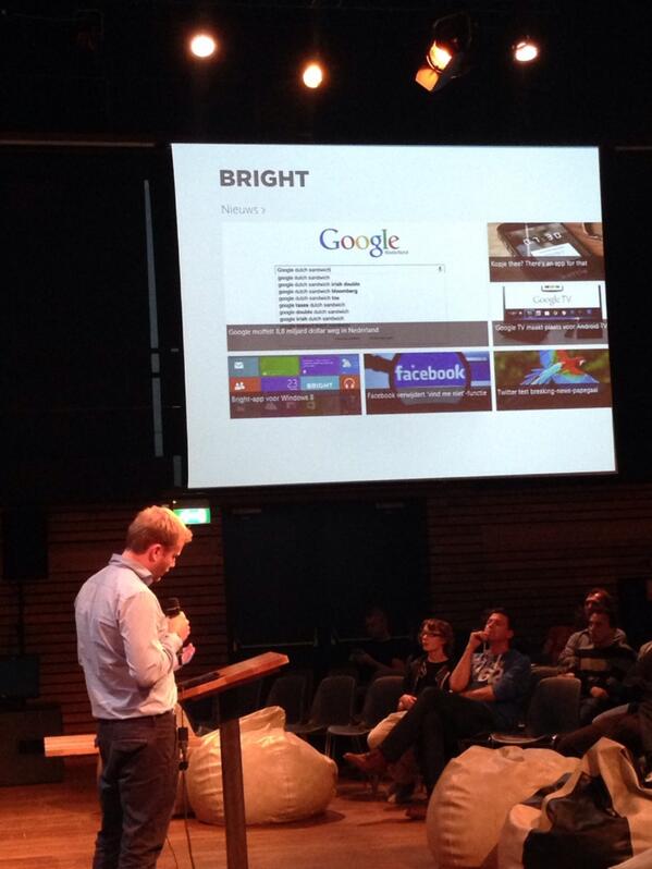 camathome's tweet image. Vanaf vandaag beschikbaar de Bright Windows 8 app, gemaakt door Dockbite #brightnight