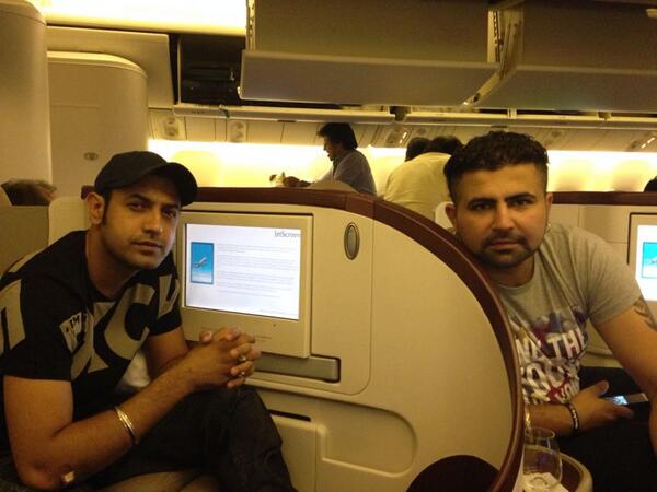 28_nitin's tweet photo. OFF TO LONDON WITH GG FOR BRITASIA AWARDS.... http://t.co/AC98BraN81
