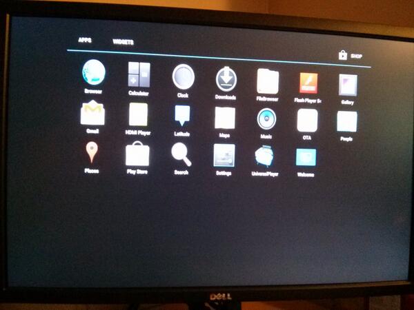 cj_000's tweet image. Android TV? We already did it. Pic of a hacked rom running on @Sony NSZGS7 #GoogleTV. 4.x, NDK, XBMC! #GTVHacker