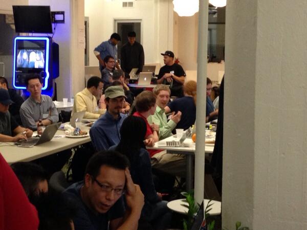 TurnToTech's tweet image. BIG THANKS to @hugeinc for hosting this great event.   #samsung #intel  #turntotech  #tizennyc