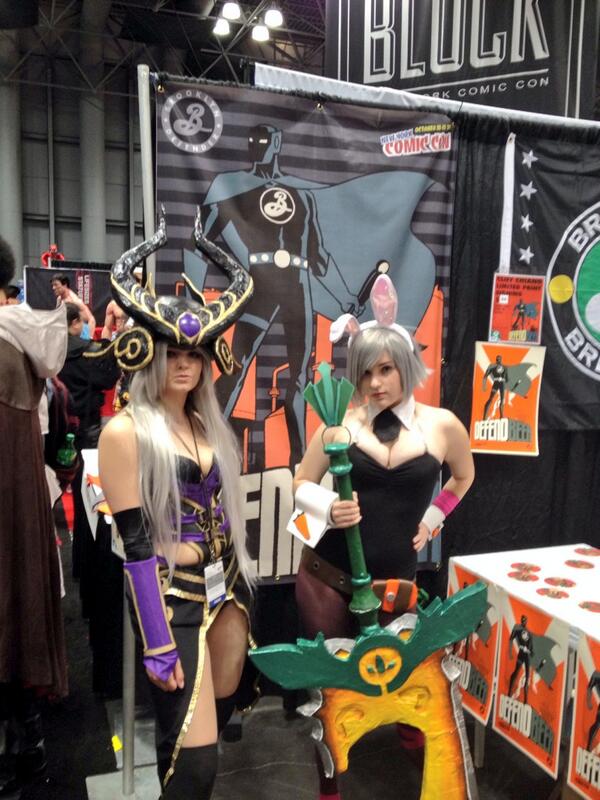 Courtney2_4_8's tweet image. @BrooklynBrewery #defenderbeer #nycc League of Legends Cosplay