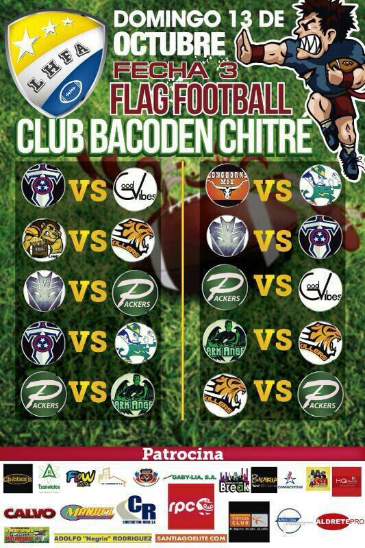 No te pierdas la Tercera Fecha de La Liga Este Domingo a partir de las 10:00Am en el bacodem <a href="/Chitreanos/">Chitré, Herrera</a> @RTChitre