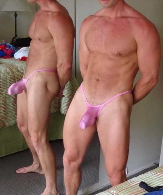 Gay Pink Thong Porn 20
