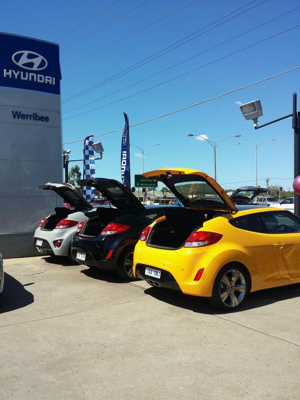Come see us at #WerribeeHyundai for all your Veloster needs! Special offers now on! #2013Clearance #Sale #Hyundai