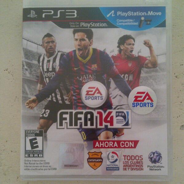 JoseC88's tweet photo. La nueva adquisición #FIFA14 http://t.co/JRcjsak2I3