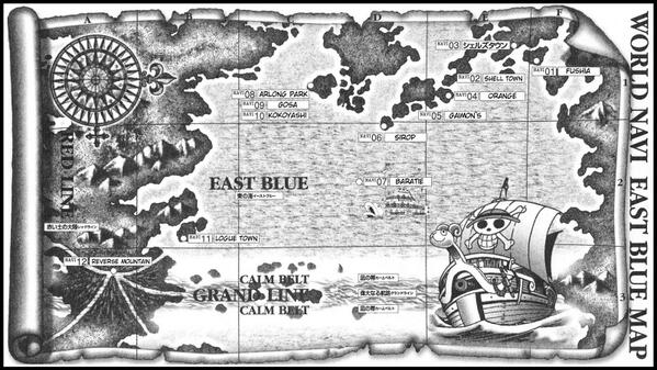OnePieceINA__'s tweet photo. East Blue MAP :3 http://t.co/cL0y4mAg1M