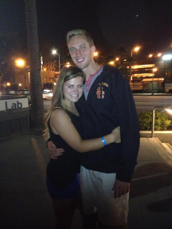 cgraham720's tweet photo. I welcome @eloiseconcannon to USC. Great dinner at The Lab http://t.co/qx5OWSrAcU
