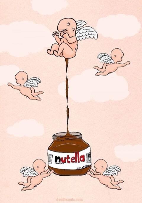 Nutella is nectar of the gods - or rather as <a href="/martyinco/">Marty Lewandowski</a> reckons, poop of the angels. I'm not down with the latter.