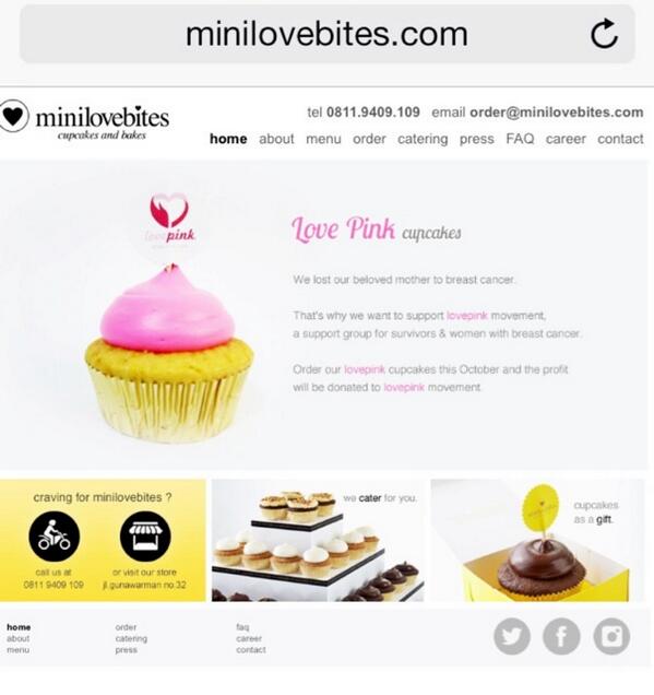 minilovebites's tweet photo. Or you can pre order #lovepink cupcakes, go to http://t.co/FUwuiuVTaG 💛 http://t.co/4PSfi68PP4