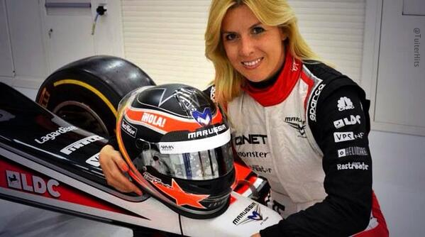 TuiterHits's tweet photo. Tu fuerza nos emocionó y enseñó a todos. DEP María de Villota. http://t.co/fMUTq7E1lz