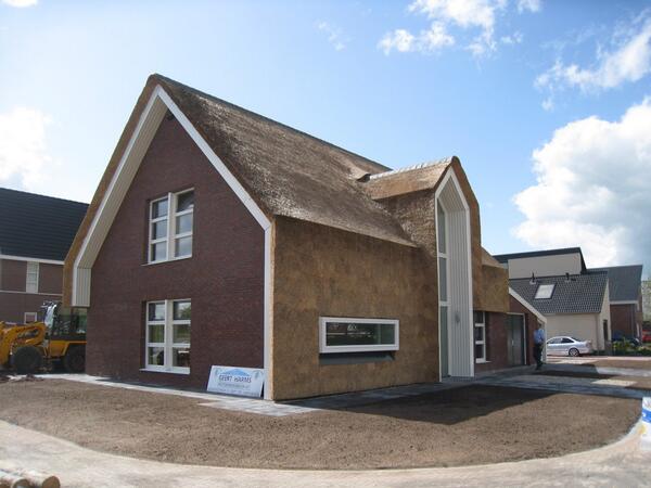 Weer een tevreden klant#rietdekkersbedrijfgeertharms.Nl