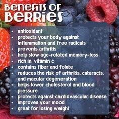 Verithin's tweet image. Learn all the #benefits that #berries have!