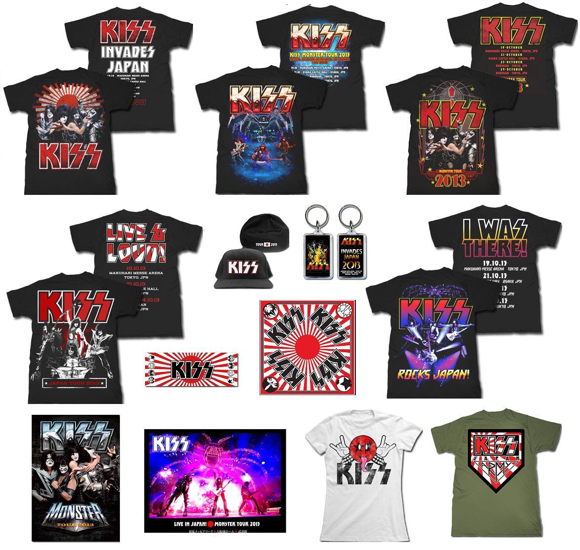 【KISS / Tシャツ】MONSTER TOUR 2013 KISS Monster Tour 2013 Japan Dark Blue T-Shirt Tee | eBay