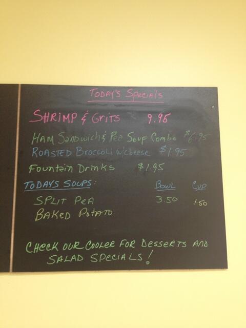 2SistersCafe's tweet photo. Saturday specials! http://t.co/nKwp5lvWkt