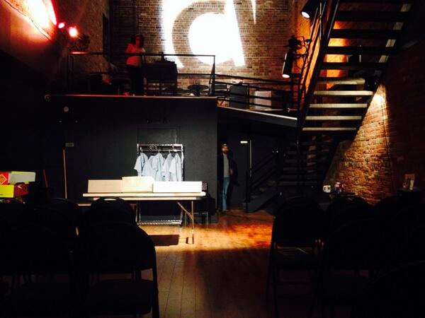 Getting ready for tonight's show