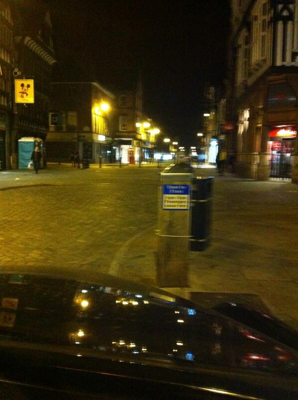 powen74's tweet image. Chesters Main Street on a Saturday night at 10pm absolutely empty city of culture ha ha bloody ha #nothinghere