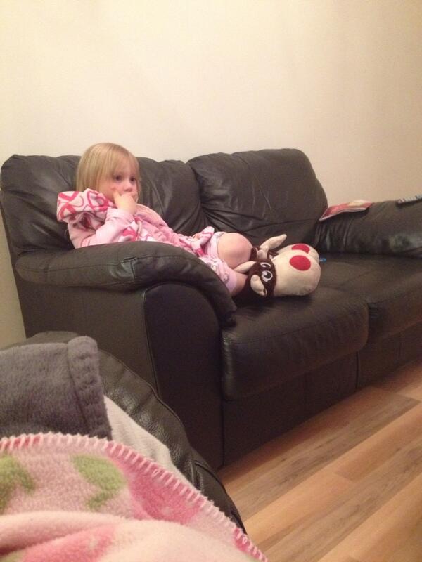Mrlee9999's tweet photo. As if kelsie is just chilling in my slippers #lmao http://t.co/ije5y43suS