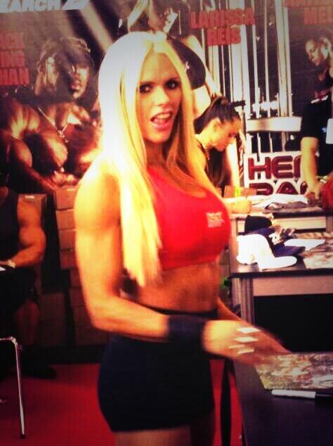 alexdiez77's tweet image. La diosa @LarissaR_IFBB en el #ACE2013