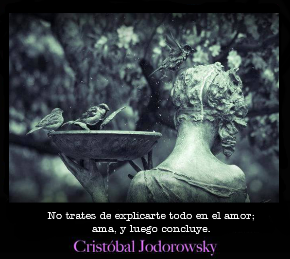 Cristobaljod's tweet photo. No trates de explicarte todo en el amor; ama, y luego concluye. http://t.co/m17eoX9LEn