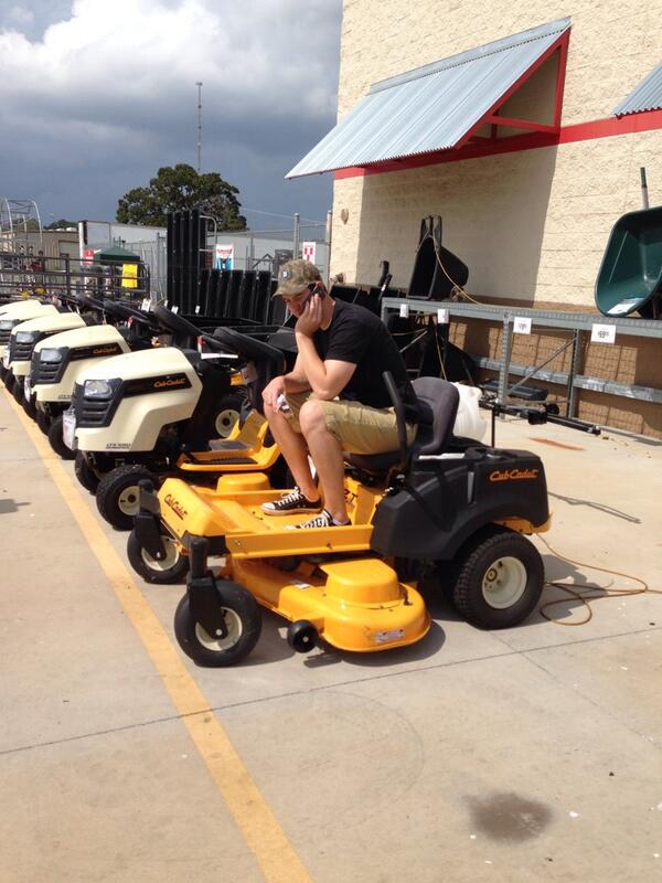AustinTrip2013's tweet photo. You can test drive that if you want to. Classic, Peter. http://t.co/a0pVf5lUHU