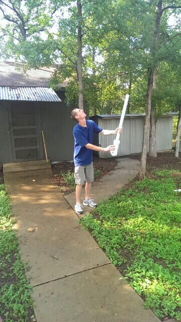 AustinTrip2013's tweet photo. There is no safety on a tatergun http://t.co/qXF9shxdPE