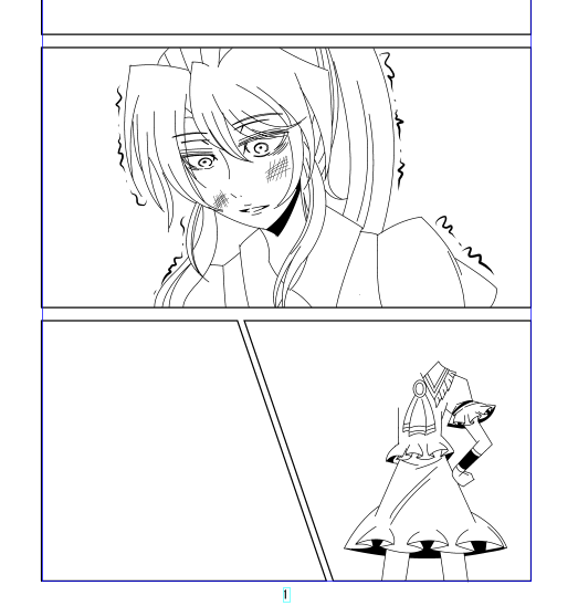目を覚まして画面を見ると、あともうちょっとでレミリアが描ける所で力尽きた模様 