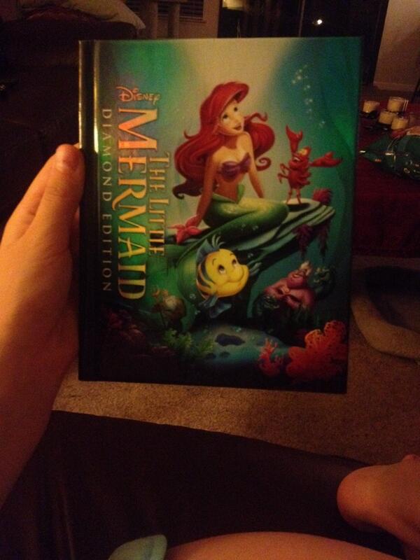 nattcatttt's tweet image. I'm sick, but at least I have this 😍 #DiamondEdition #Disney #LittleMermaid