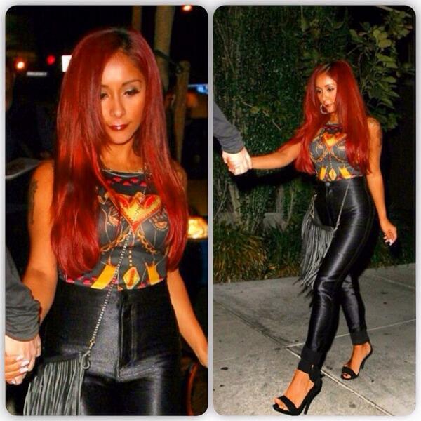 Ty_2Die4's tweet image. Good to see you there Snook!  @snooki #miniglam #street #style #longhairdontcare 🔥🔥🔥👍💋