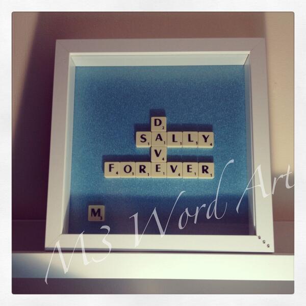 M3WordArt's tweet photo. Our latest frame. Love this gorgeous colour. http://t.co/3bRiRqAbXS