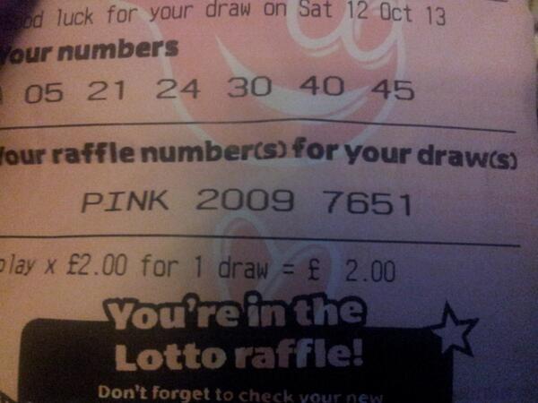 pco316's tweet photo. Check out my raffle number! #sumsupmylife http://t.co/405eEc7txM