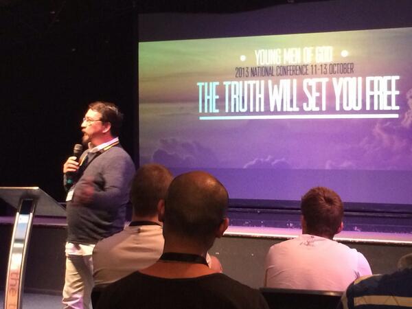 seanbmcgrath's tweet photo. A great man sharing a great story and empowering #YMG2013 to live out their faith to the full #igniteaus #jesus http://t.co/F7VCeCnRxg