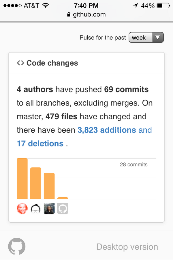 joeydi's tweet image. We wrote some code this weekend: #hackvt #nottooshabby