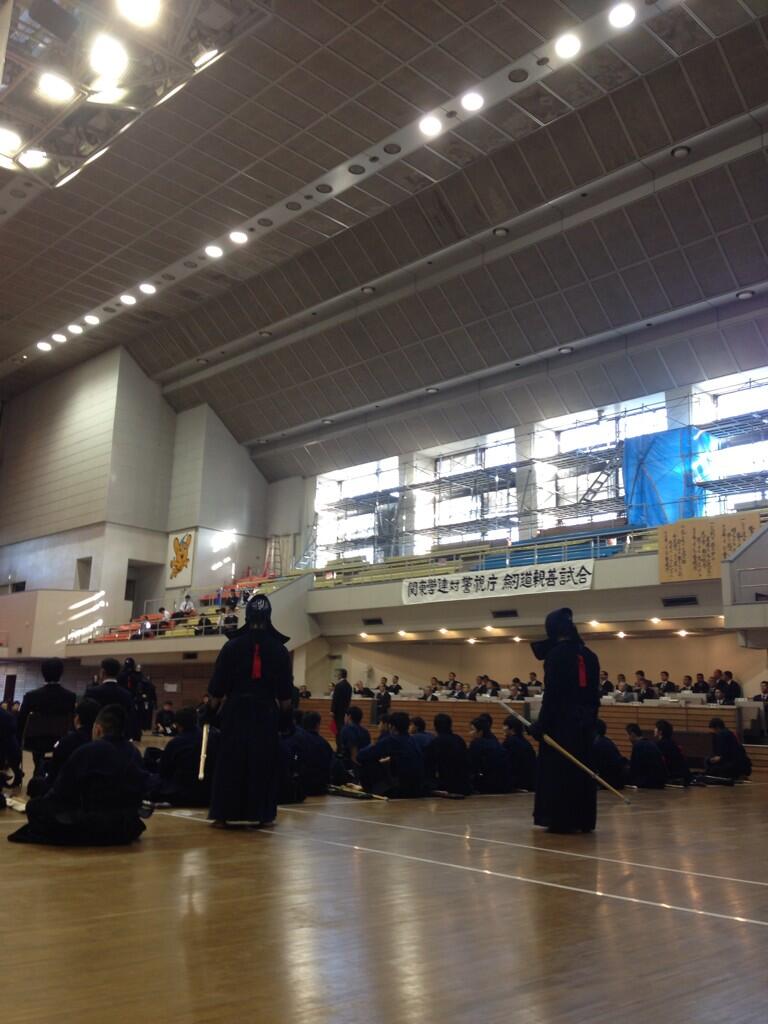 関東学生剣道連盟 On Twitter 本日は 新木場の警視庁術科センターに