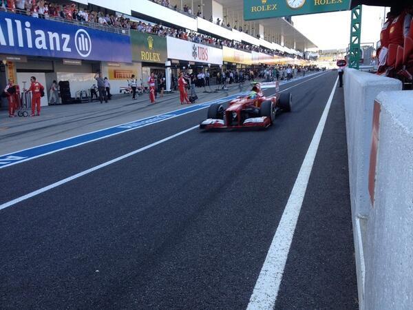 Pitlane cerrado ya: ...