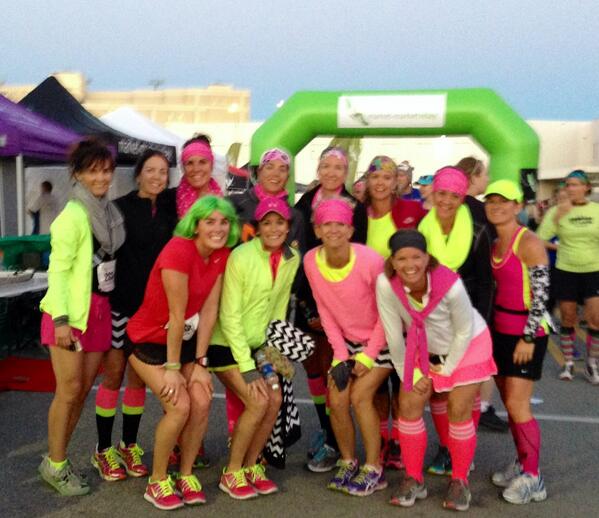 SDTeamFab's tweet photo. WE roooocked #M2MRelay today as 2 teams of 6! We matched ourselves up by pace &amp; ran every step TOGETHER! So fun! http://t.co/56JnlNeusC