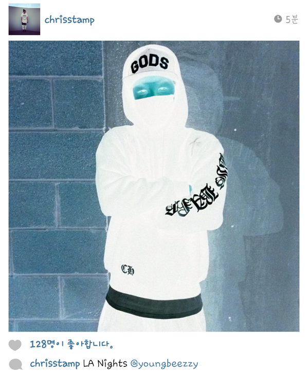 URTHESUN's tweet image. [PHOTO] #chrisstamp LA Nights @youngbeezzy #태양 #URTHESUN #TAEYANG #SOL #영배 #ヨンベ