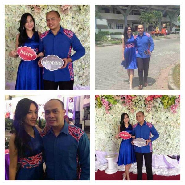 _arind's tweet image. ♥ RT @rindosantoso: w/ _arind #RajjasBatik #megamendung ♥