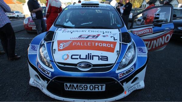 The winning S2400 Fiesta #highspeeddelivery @Palletforce