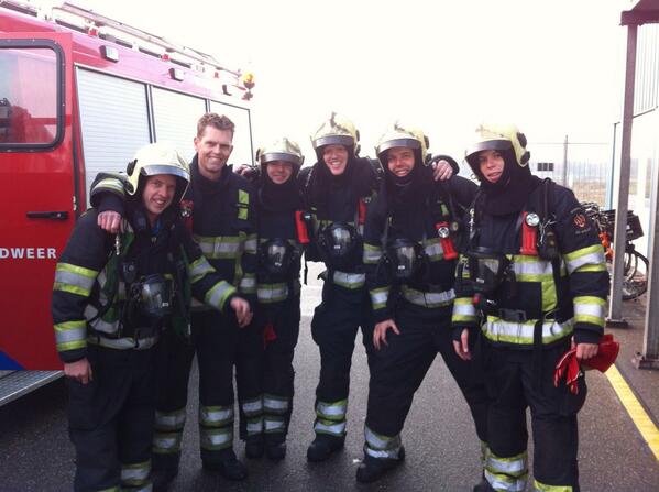 Meerdaagse training gehad in Rotterdam , Maasvlakte , goed gewerkt en gezellig