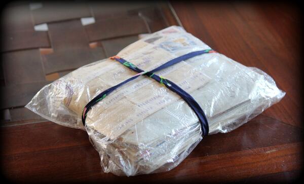 Miren lo que llegó a mis manos! <a href="/chacabucanos/">Memoria Chacabuco</a> Registro epistolar entre 1 detenido-aparecido y toda su familia
#Tesoro