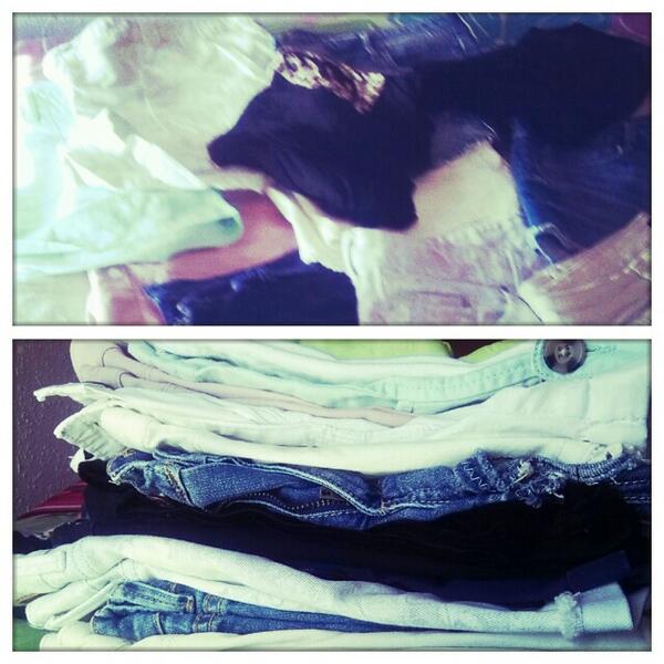 miireialopez's tweet photo. Hoy toca guardar la ropa de verano:( http://t.co/dIeLpJxoWC