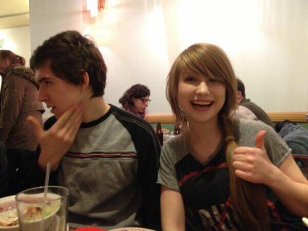 ImmortalHD and his former girlfriend, Tiffany Kudrikow