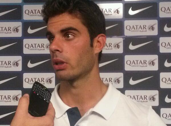 SomosDepor's tweet photo. JUAN DOMÍNGUEZ: Contento con el resultado, El Barsa B fue un gran equipo http://t.co/oAGhAbJDn8