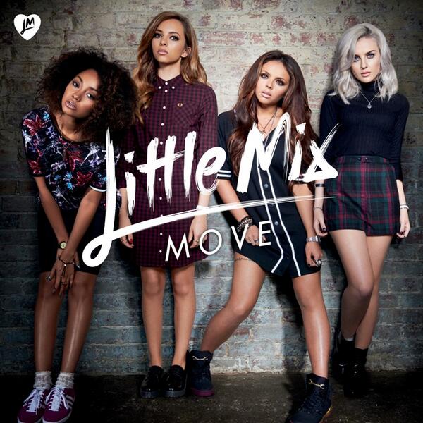 LittleMix's tweet photo. We've got something special for you this Sunday Mixers! The OFFICIAL #MoveArtwork! Mixers HQ x http://t.co/kBztGbXlFR http://t.co/fMbuw5al7k